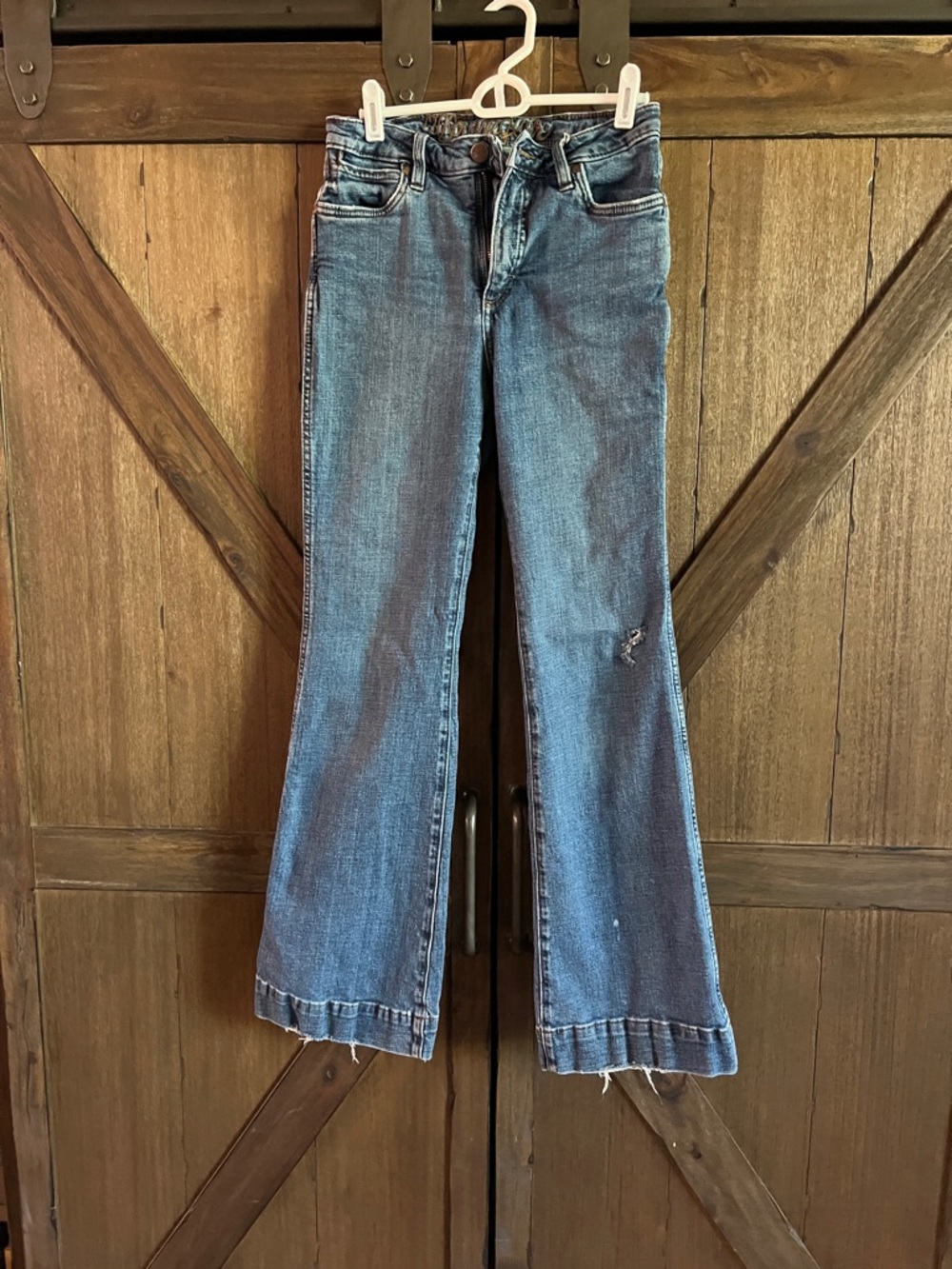 Wrangler Womens High Rise Trouser Jeans